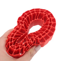 INJORA Hard Silicone Rubber Inserts For 118-122mm, 4.75" OD, 1.9" Tires (4), Red