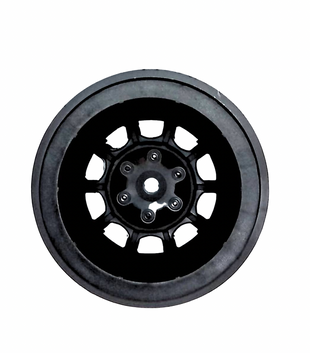 JConcepts 2.9" Hazard Plastic Beadlock Wheels for SCX6 (4)