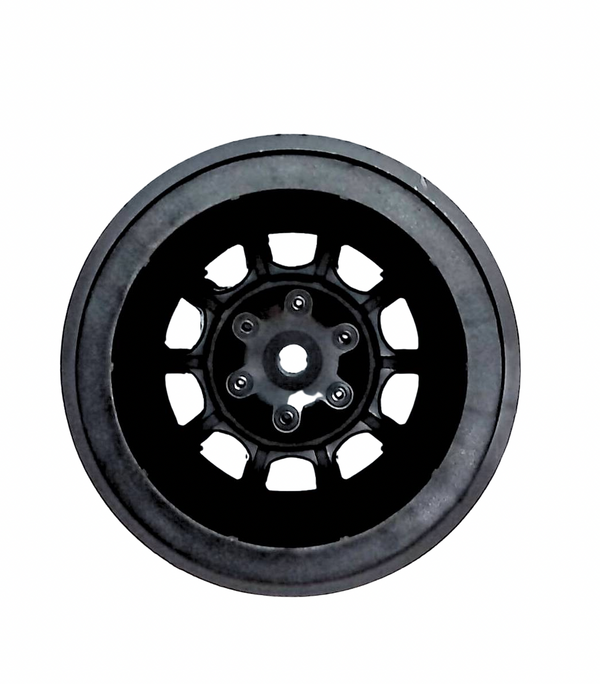 JConcepts 2.9" Hazard Plastic Beadlock Wheels for SCX6 (4)
