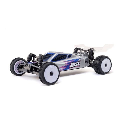 Losi 1/24 Micro-B 2S 2WD RTR Race Buggy (Battery & Charger Included), Silver