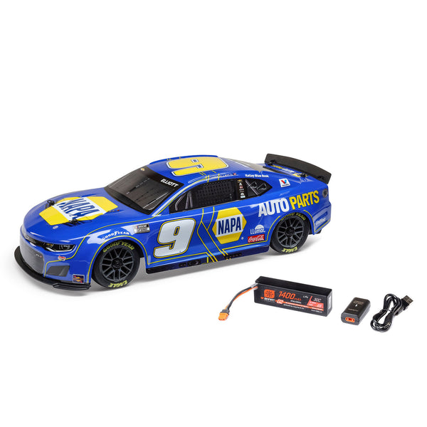 Losi  1/12 2S AWD NASCAR RC Racecar RTR Brushed On-Road (Battery & Charger Included)