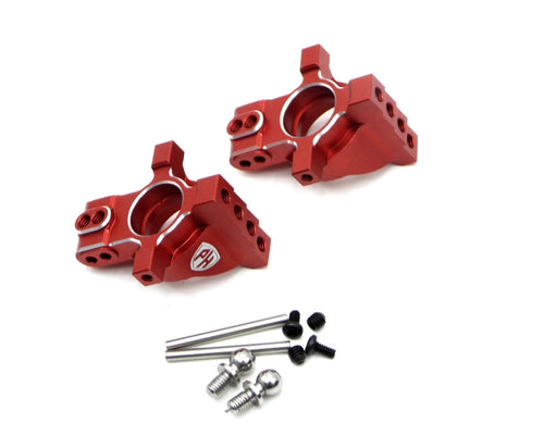 Powerhobby Aluminum Rear Wheel Hubs MST RMX 2.5, RED