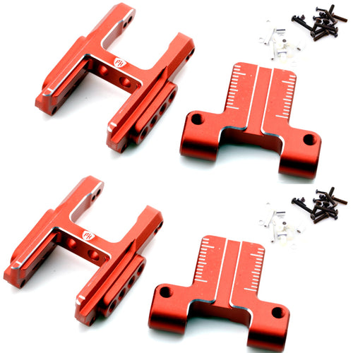 Powerhobby Aluminum Rear Suspension Adjustable Arms MST RMX 2.5, RED