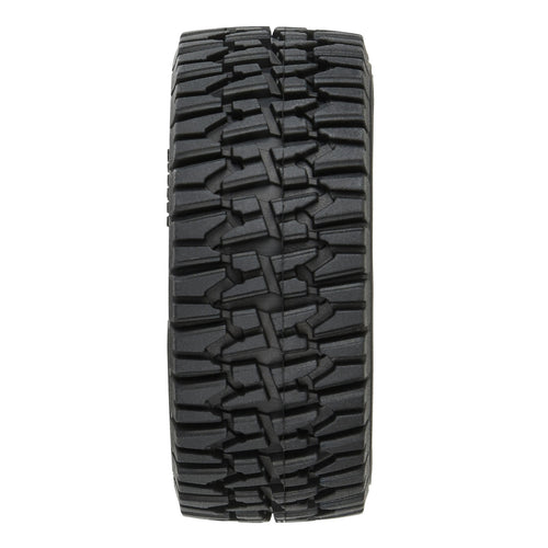 Proline 1/16 Mirage TT F/R Tires MTD 12mm Silver Impulse (4): Mojave Grom