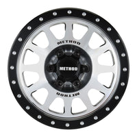 Proline 1/6 Method 305 Alum F/R 2.9" +2 Offset SCX6 Wheel Faces (2) Silver: SCX6