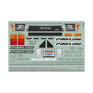 Pro-Line 1991 Toyota 4Runner 12.3" Rock Crawler Body (Clear) (SCX10)