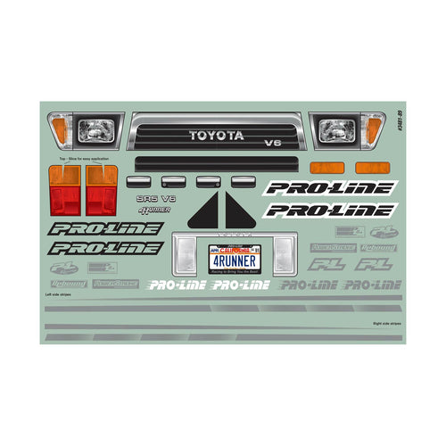 Pro-Line 1991 Toyota 4Runner 12.3" Rock Crawler Body (Clear) (SCX10)