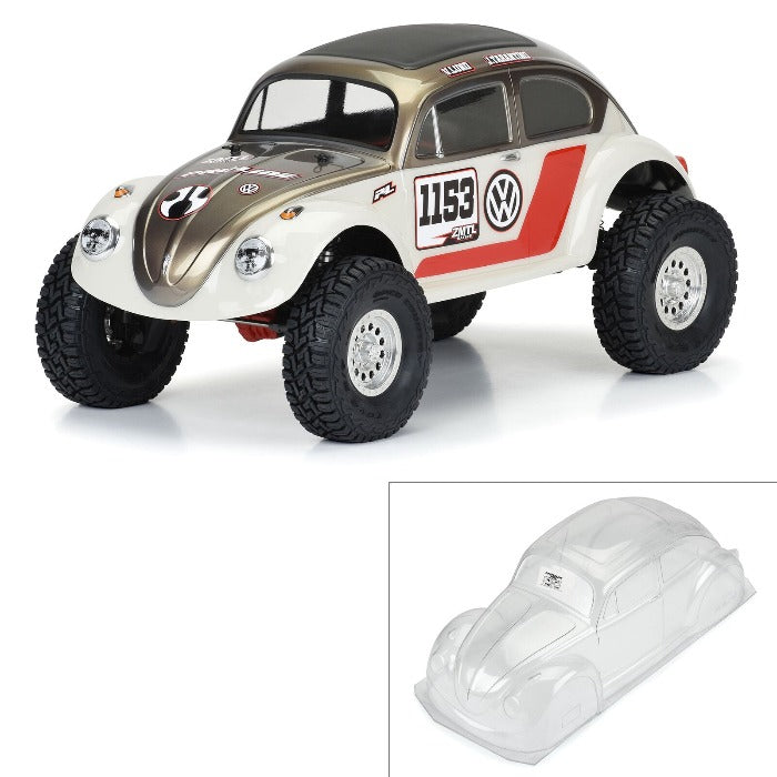 Pro-Line 1/10 Volkswagen Beetle 12.3" (313mm) Wheelbase Clear Body