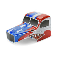 Proline 1/10 Limited Edition Pre-Cut/Pre-Painted Comp Wagon Cab-Only Body 12.3" (313mm) Wheelbase Crawlers, Stars & Stripes