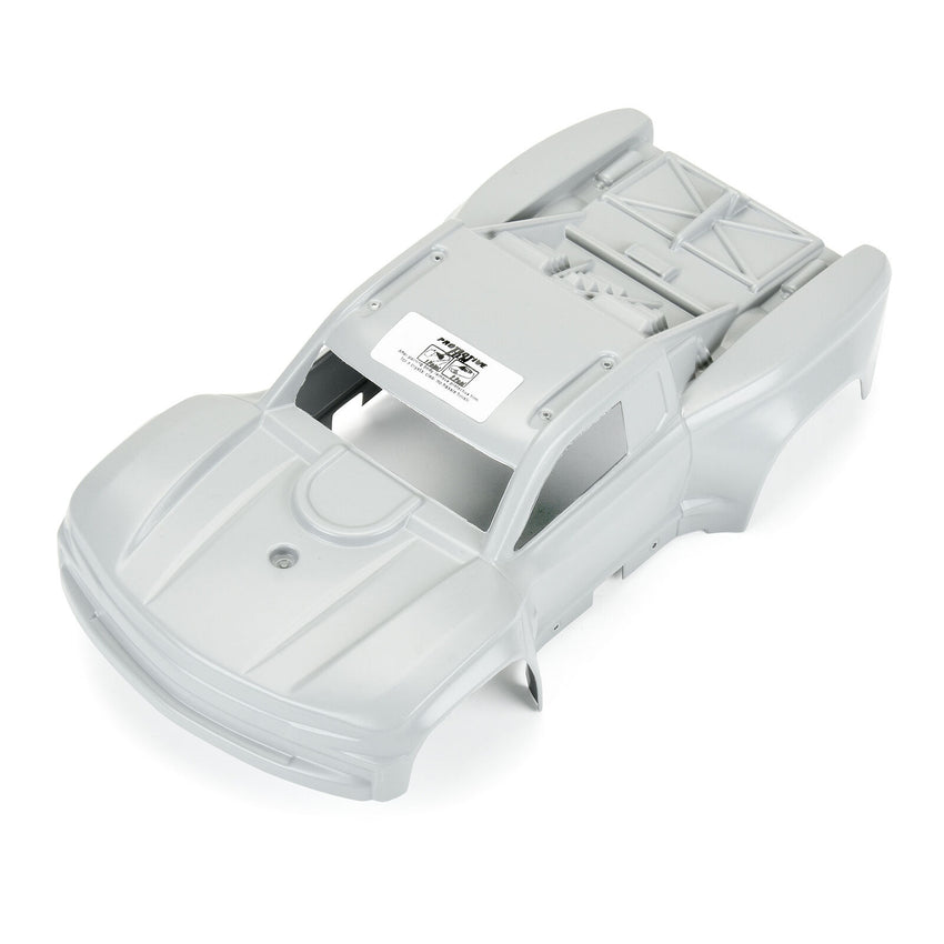 Proline 1/16 Pre-Cut 2019 Chevy Silverado Trophy Truck Gray Body: GROM