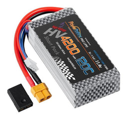 Powerhobby 3S 11.4V 4200mAh 120C Graphene + HV Lipo Battery w/ XT60 Plug