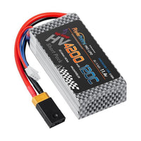 Powerhobby 3S 11.4V 4200mAh 120C Graphene + HV Lipo Battery w/ XT60 Plug