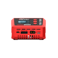 Hitec RDX1 200 Smart LiPo Battery Balance Charger (6S/10A/DC-200W/AC-100W)