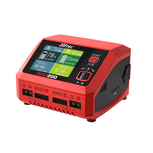 Hitec RDX2 200 Dual Smart LiPo Battery Balance Charger (6S/10A/DC-200W/AC-100W)