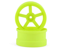 Reve D DP5 Drift Wheel w/12mm Hex (Yellow) (2) (6mm Offset)