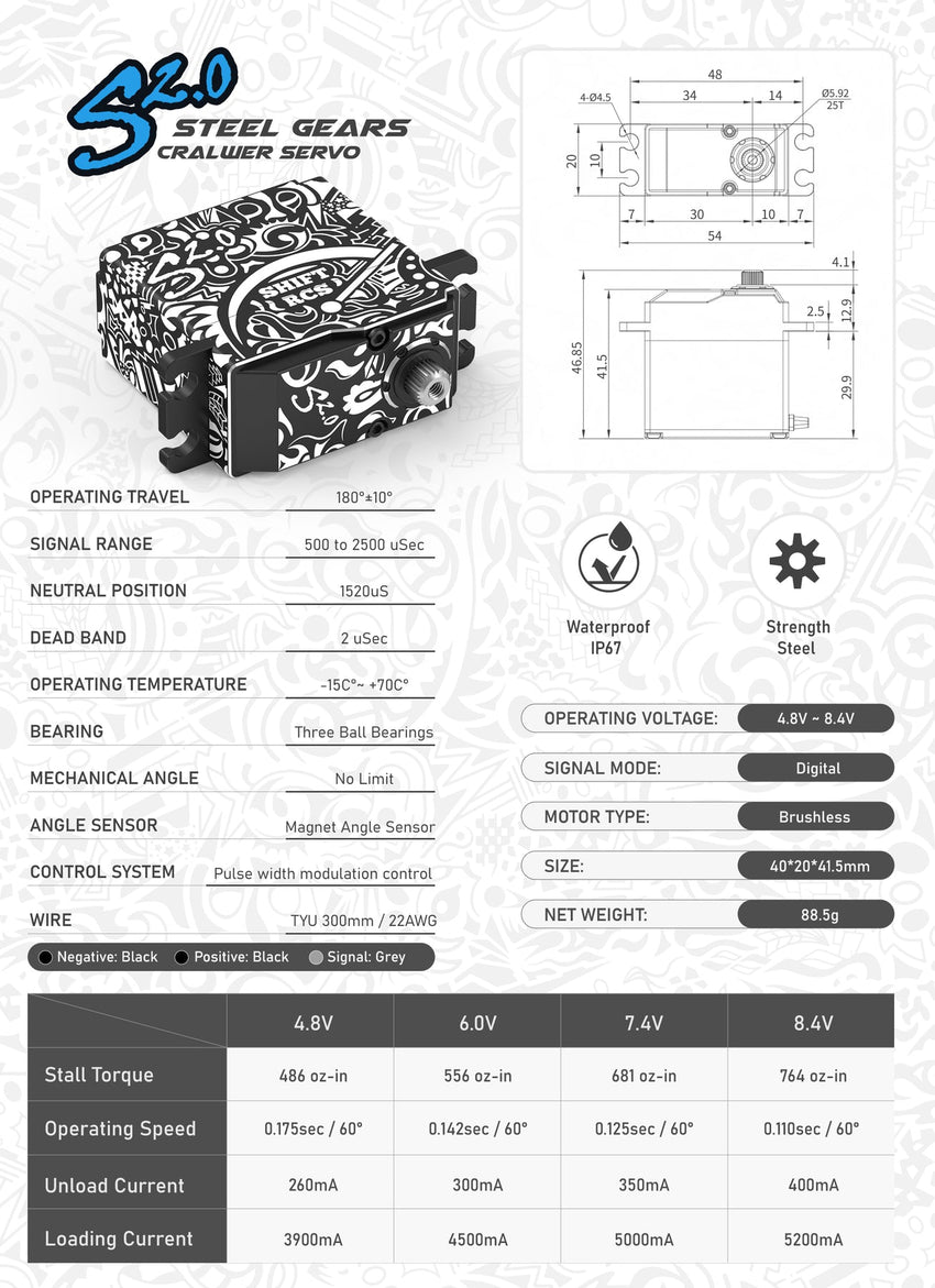 Shift RCS S2.0 Servo