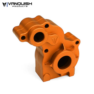 VANQUISH SCX10 ALUMINUM TRANSMISSION HOUSING ORANGE ANODIZED