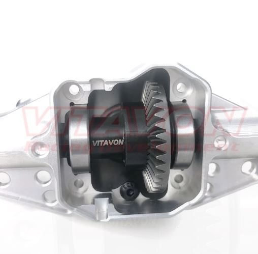 Vitavon CNC Alu7075 Front & Rear Portal Axle Housing with Internals for SCX6 Jeep Wrangler Trail Honcho 1/6