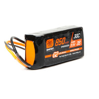 Spektrum 11.1V 850mAh 3S 30C Smart G2 LiPo Battery: IC2