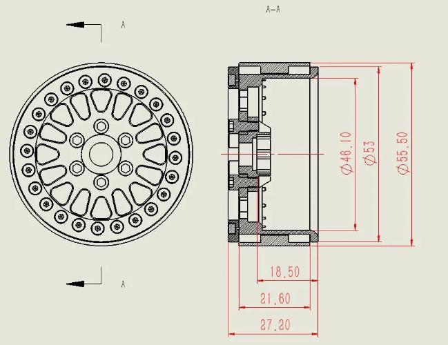 SHIFT RCS MAVERICK 1.9 BEAD LOCK WHEELS