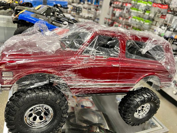 *New No BOX* Brand New Traxxas TRX-4 High Trail 1972 K5 Blazer 4WD w/ TQi 2.4GHz Radio (Red) w/TQi 2.4GHz Radio