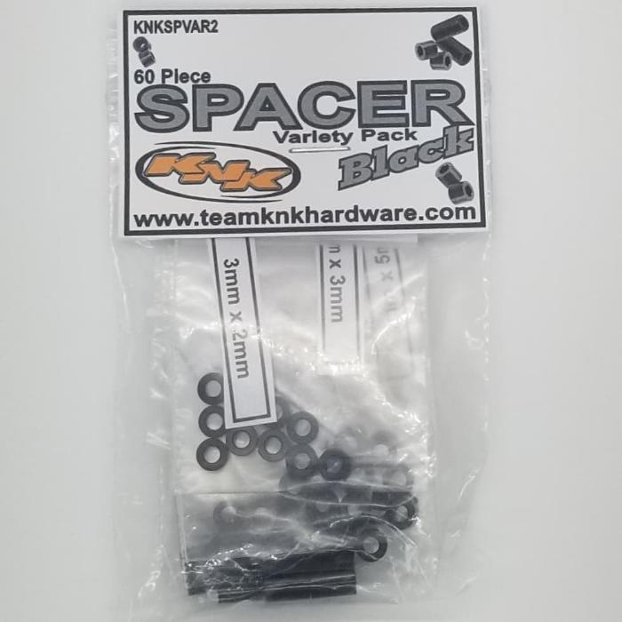 Team KNK 3mm Aluminum Spacer Variety Pack