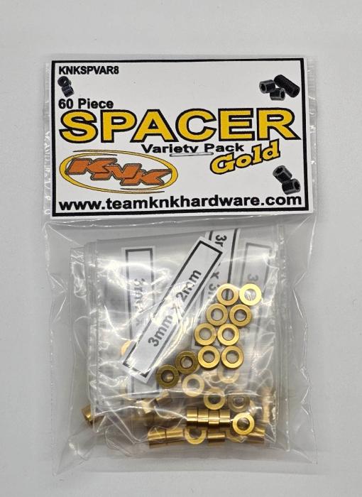 Team KNK 3mm Aluminum Spacer Variety Pack