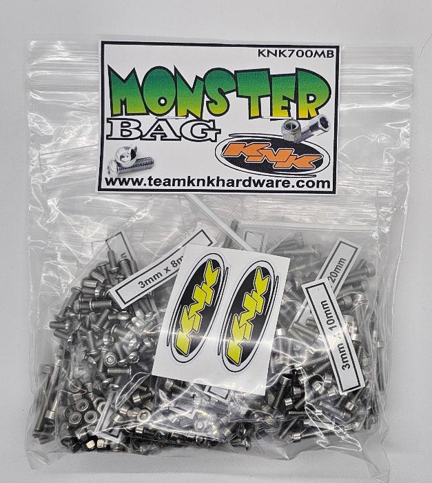 Team KNK Monster Bag Stainless Hardware Kit (700 pcs)