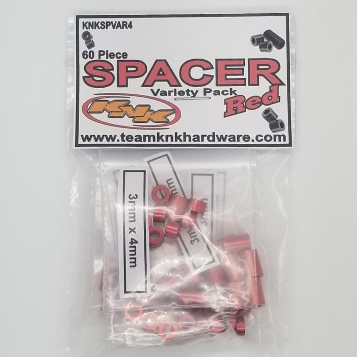 Team KNK 3mm Aluminum Spacer Variety Pack