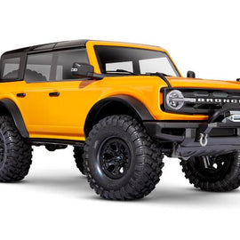 *NEW NO BOX*  W/MODS - Traxxas TRX-4 1/10 Trail Crawler Truck w/2021 Ford Bronco Body & TQi 2.4GHz Radio, Orange WITH INSTALLED UPGRADES