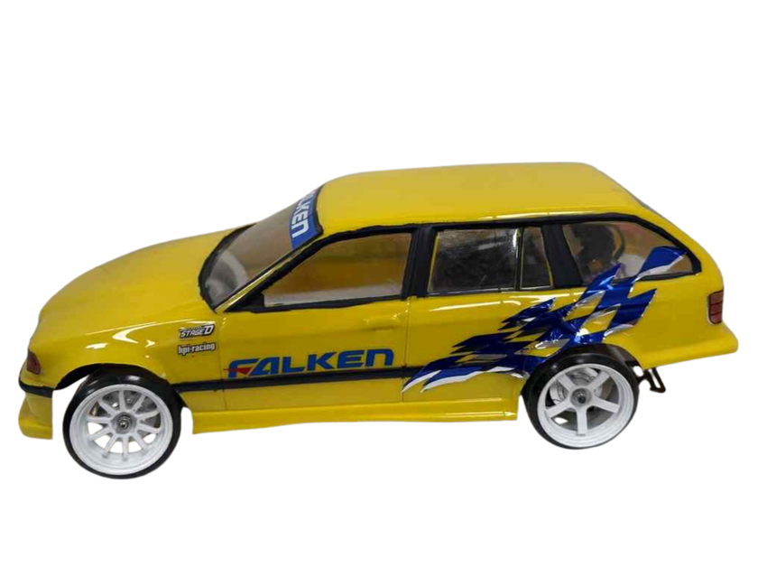 USED Reve D RDX 1/10 RWD Electric Drift Car, Yellow