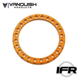 Vanquish 1.9 SKARN IFR Anodized Beadlock Rings- Orange