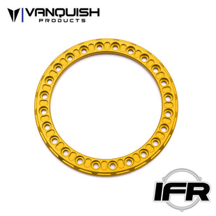 Vanquish 1.9 SKARN IFR Anodized Beadlock Rings- Gold