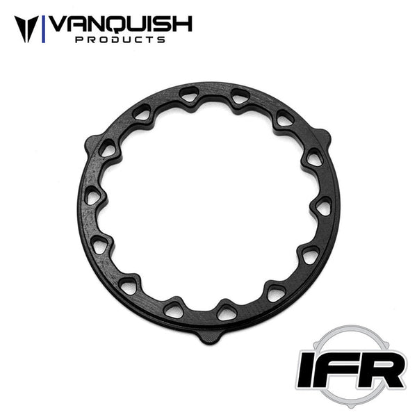 Vanquish 1.9 DELTA IFR Anodized Beadlock Inner Rings- Black