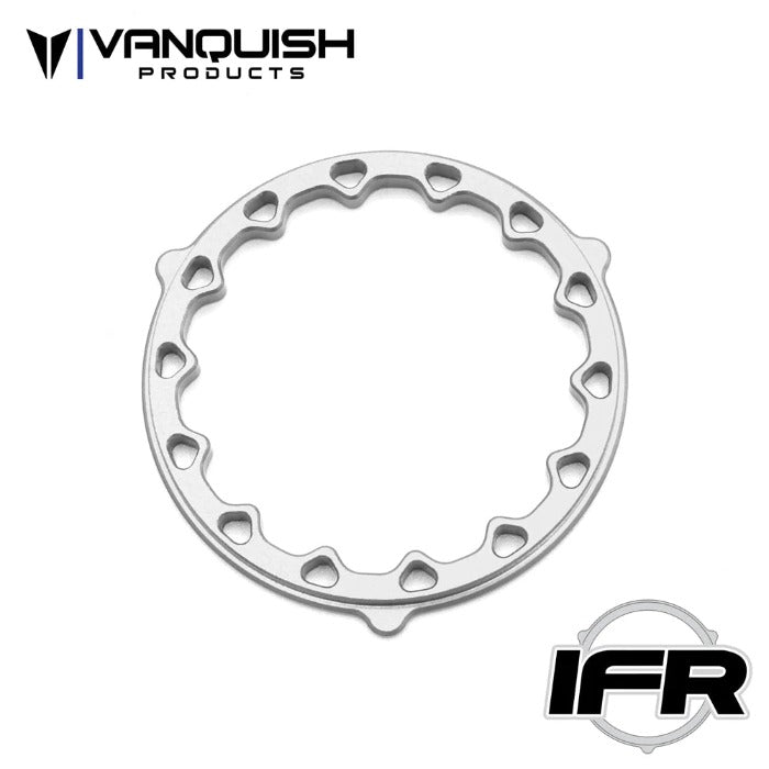 Vanquish 1.9 DELTA IFR Anodized Beadlock Inner Rings- Clear