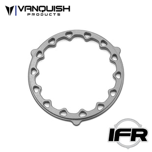 Vanquish 1.9 DELTA IFR Anodized Beadlock Inner Rings- Grey