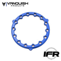 Vanquish 1.9 DELTA IFR Anodized Beadlock Inner Rings- Blue