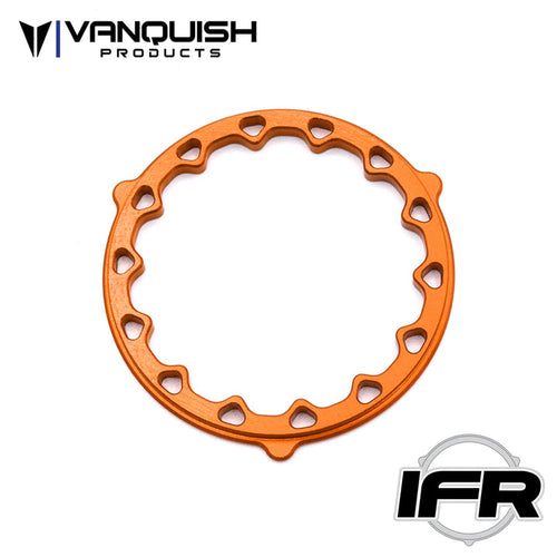 Vanquish 1.9 DELTA IFR Anodized Beadlock Inner Rings- Orange