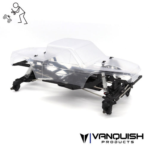 Vanquish Products Stance Competition Inspired Pickup Body (Clear)