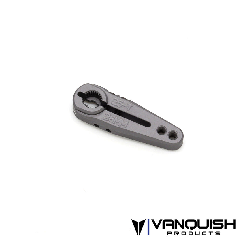 Vanquish Clamping Servo Horn 25T 28mm-Gray
