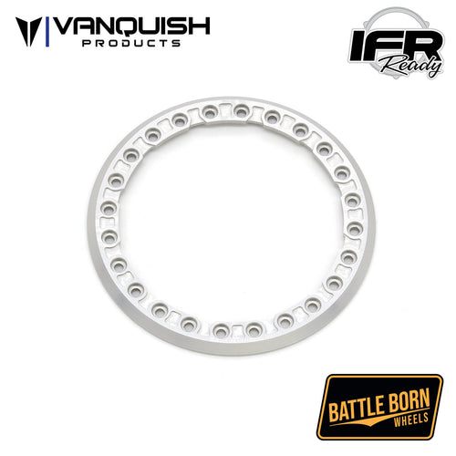 Vanquish Products 2.2" Battle Born Notched Beadlock Ring - Clear