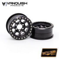 Vanquish Products Battle Born Wheels 1.9 Delta, Black