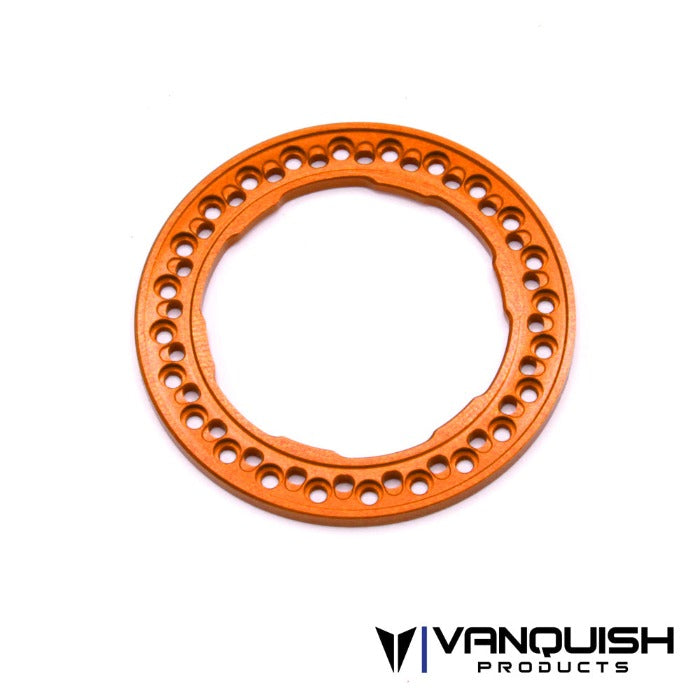 Vanquish 1.9 DREDGER Anodized Beadlock Rings- Orange