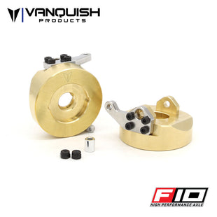 Vanquish Products Brass F10 Straight Axle Steering Knuckles
