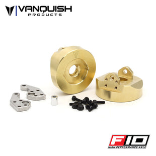 Vanquish Products Brass F10 Straight Axle Steering Knuckles