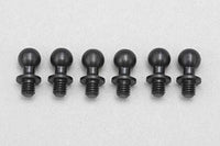YOKOMO Rod End 4.8mm Ball Stud 11.5mm with Hex Hole; S Size (6)