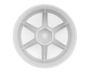 Yokomo 12mm Hex Racing Performer High Traction RWD Drift Wheels (White) (2) (6mm Offset)