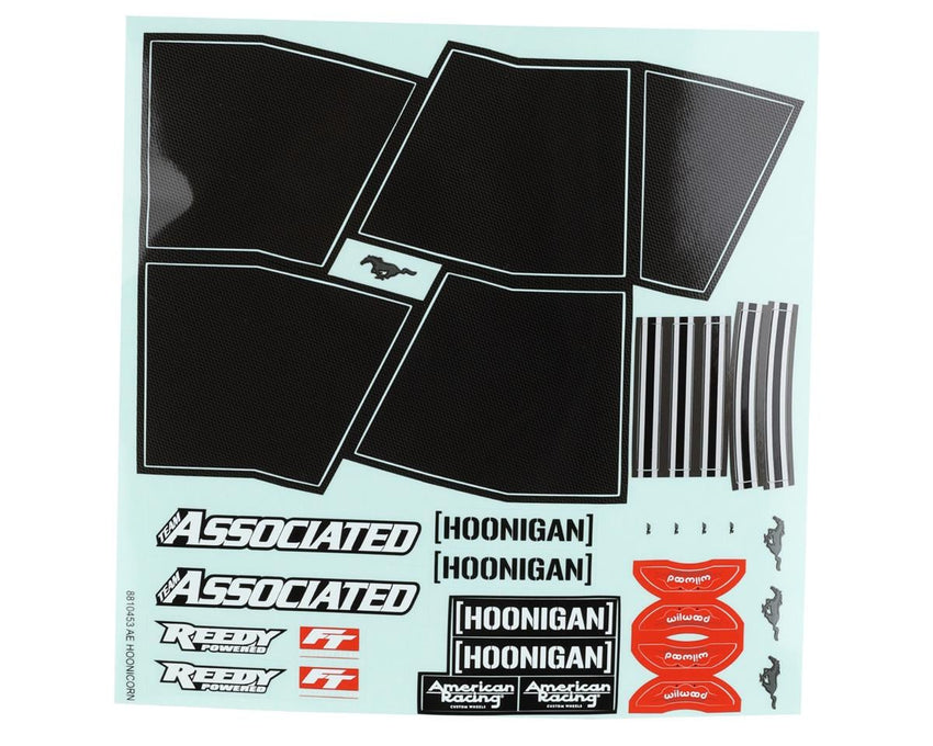 Team Associated 1/10 Discontinued Apex2 Hoonicorn Body Set (Clear)