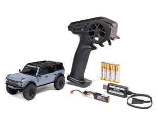 Axial SCX30 Ford Bronco 1/30 4WD RTR Scale Mini Crawler (Grey) w/2.4GHz Radio, Battery & Charger (Copy)