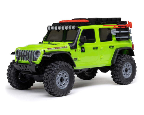 Axial SCX30 Jeep Wrangler JLU 1/30 4WD RTR Scale Mini Crawler (Green) w/2.4GHz Radio, Battery & Charger